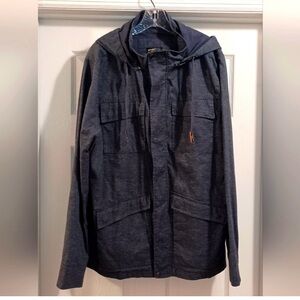 United By Blue - Blue Gray women's zip up Jacket size Large